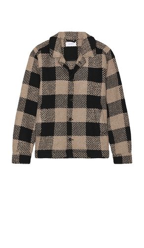 Jaiden Boucle Check Overshirt in . - size L (also in M) - Les Deux - Modalova