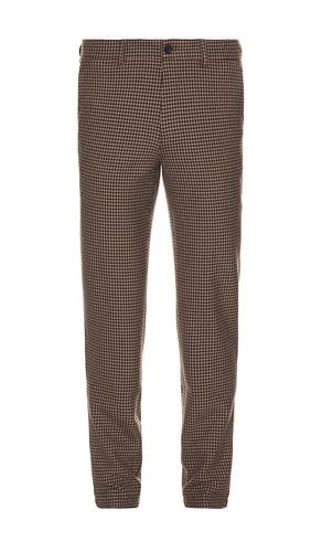 Como Reg Houndstooth Suit Pant in Brown. - size 30x32 (also in 32x32, 34x32, 36x32) - Les Deux - Modalova