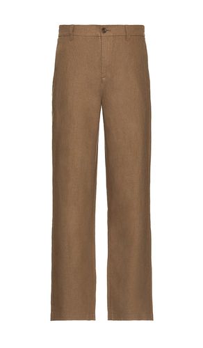 Pino Linen Pants in Brown. - size 30x32 (also in 31x32, 32x32, 33x32, 34x32, 36x32) - Les Deux - Modalova