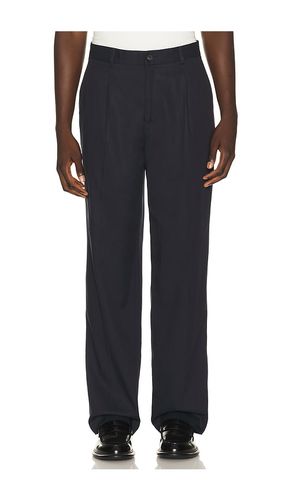 Pleated Twill Suit Pants in Black. - size 30x32 (also in 34x32, 32x32, 33x32, 36x32) - Les Deux - Modalova
