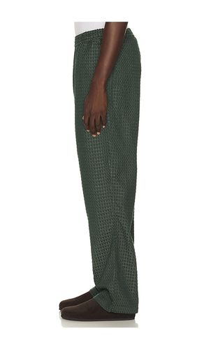 Check Seersucker Casual Pants in Green. - size M (also in S) - Les Deux - Modalova