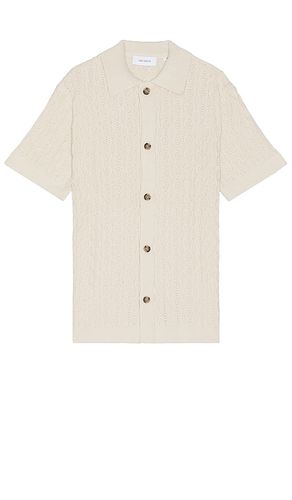 Garrett Knitted Shirt in White. - size M (also in L, S) - Les Deux - Modalova