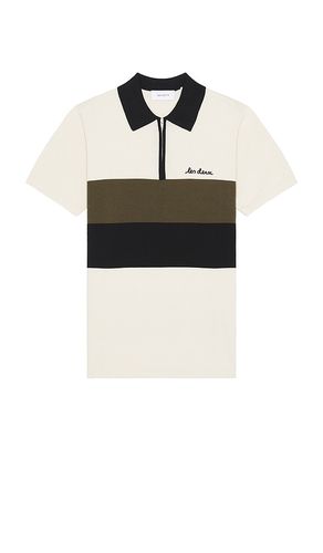 Raul Knitted Polo in White. - size L (also in M, XL/1X) - Les Deux - Modalova