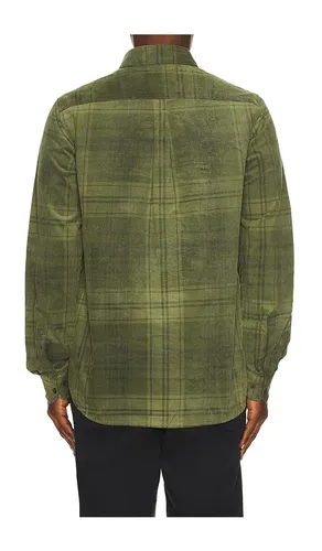 Kash Check Corduroy Shirt in Green. - size M (also in S, XL/1X) - Les Deux - Modalova