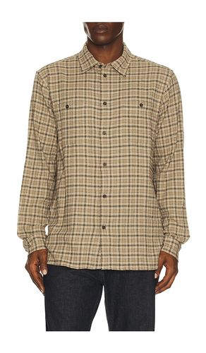 John Check Shirt in Brown. - size L (also in M, XL/1X) - Les Deux - Modalova