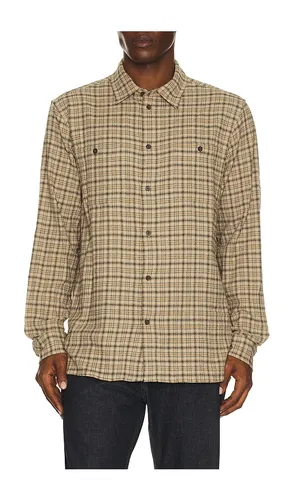 John Check Shirt in Brown. - size L (also in XL/1X) - Les Deux - Modalova