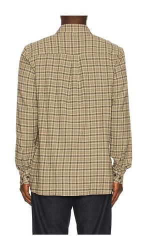 John Check Shirt in Brown. - size M (also in L, XL/1X) - Les Deux - Modalova