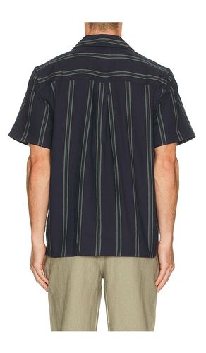 Lawson Stripe Shirt in Navy. - size L (also in M, S, XL/1X) - Les Deux - Modalova