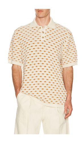 Esmay Shell Knitted Polo in White. - size L (also in M, S, XL/1X) - Les Deux - Modalova