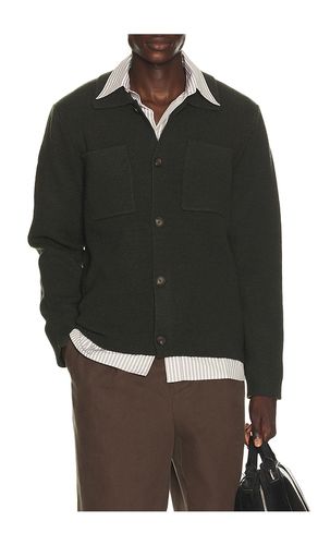 Milano Knit Overshirt in Green. - size S (also in M, L, XL/1X) - Les Deux - Modalova