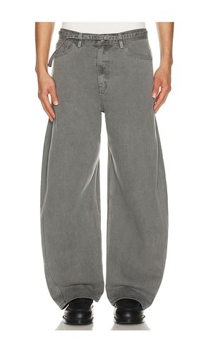 Garment Dyed Curved Jeans in . Taglia 46. Also in 48 - Le17Septembre - Modalova