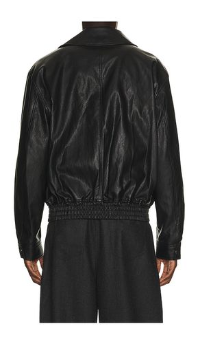 Faux Leather Zip Blouson in . Taglia 46. Also in 50 - Le17Septembre - Modalova