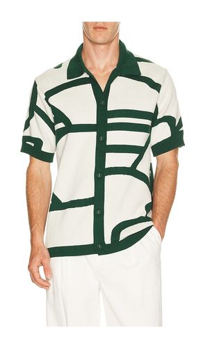Lay Up Knitted Polo in . - size S (also in XL/1X) - LEND - Modalova