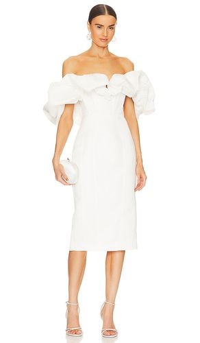 Samara Dress in White. - size M (also in S, XS) - Line & Dot - Modalova