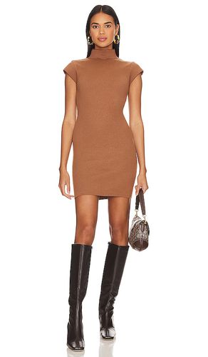 Rumi Mini Sweater Dress in Tan. - size L (also in M, S, XL) - Line & Dot - Modalova