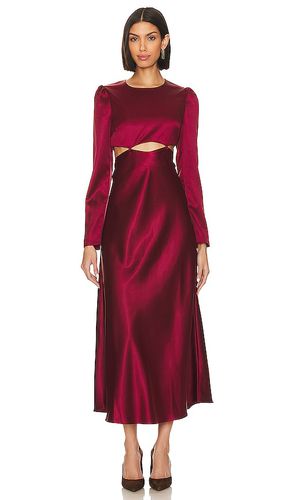 Vestido mira en color burgundy talla L en - Burgundy. Talla L (también en S, XS) - Line & Dot - Modalova