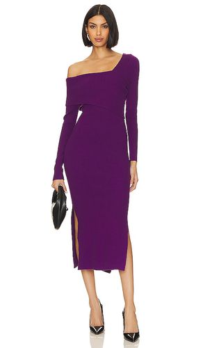 Vestido midi sylvie en color talla M en - Purple. Talla M (también en S) - Line & Dot - Modalova