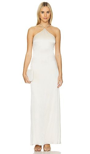 Glossy Halter Maxi Dress in . Taglia M, S - Line & Dot - Modalova