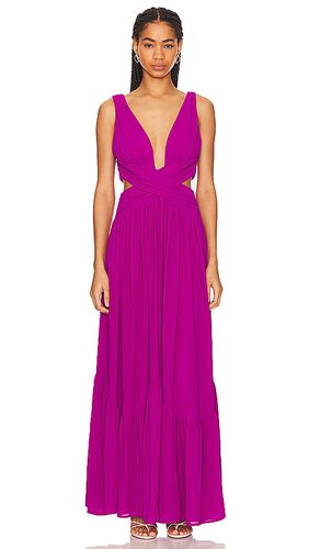 Headliner Maxi Dress in Purple. - size M (also in L, S, XS) - Line & Dot - Modalova