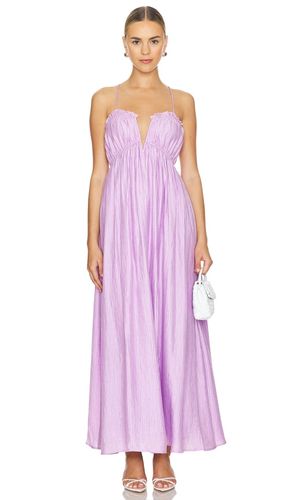 Lylac Maxi Dress in Purple. - size M (also in S, XL, XS) - Line & Dot - Modalova
