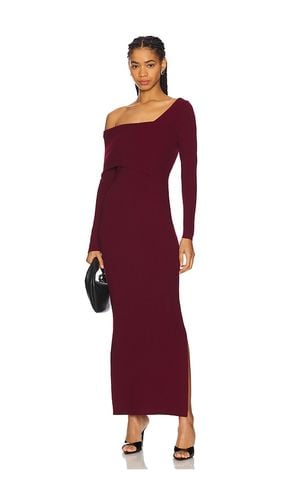 Sylvie Maxi Dress in Burgundy. - size L (also in M, S, XS) - Line & Dot - Modalova