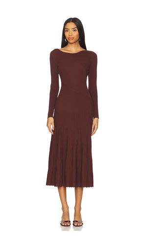 Chera Dress in Brown. - size L (also in M, S, XS) - Line & Dot - Modalova