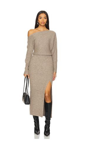 Alta Sweater Dress in Beige. - size L (also in M, S, XS) - Line & Dot - Modalova