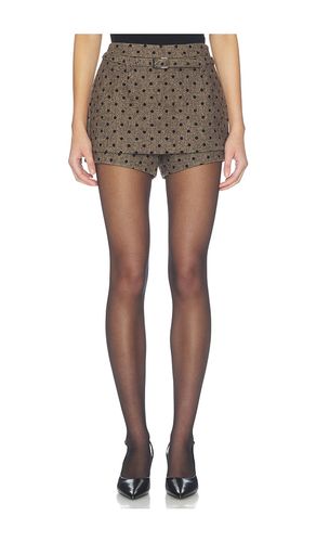 X REVOLVE Millie Skort in Brown. - size L (also in M, S, XS) - Line & Dot - Modalova