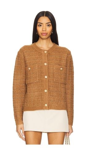 Alexa Cardigan in Brown. - size L (also in M, S, XS) - Line & Dot - Modalova