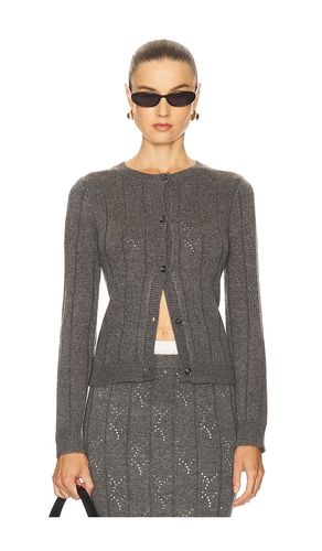 Alena Cardigan in Grey. - size L (also in S) - Line & Dot - Modalova