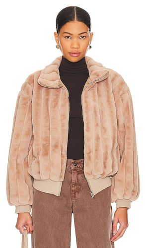 Lux Faux Fur Jacket in . Size M, S, XS - Line & Dot - Modalova