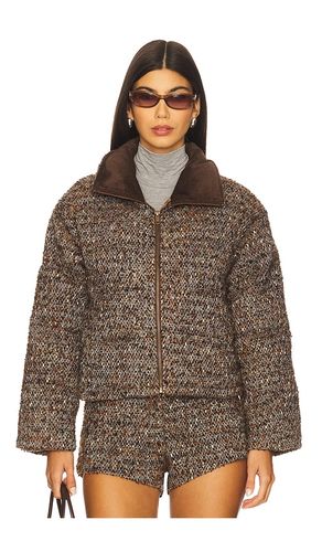 Clyde puffer jacket in color brown size M (also in L) - Line & Dot - Modalova