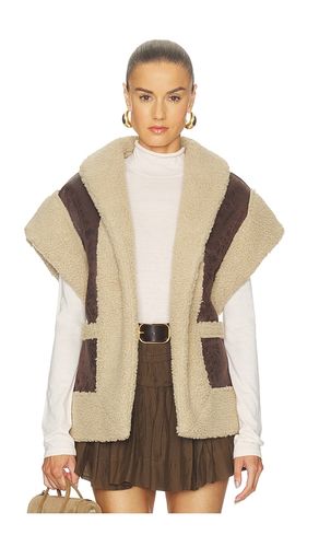 Ace Faux Shearling Vest in . - size M/L (also in XS/S) - Line & Dot - Modalova