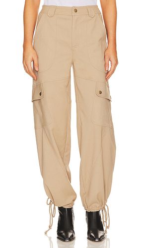 Weekend Cargo Pants in Tan. - size M (also in L, S, XS) - Line & Dot - Modalova