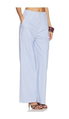 X REVOLVE Claudine Pant in Blue. - size S (also in XS, M, L, XL) - Line & Dot - Modalova