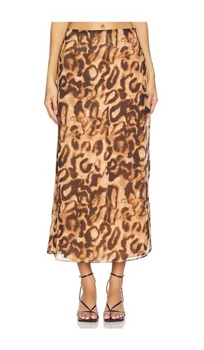 Baker Skirt in Brown. - size L (also in M, S, XS) - Line & Dot - Modalova