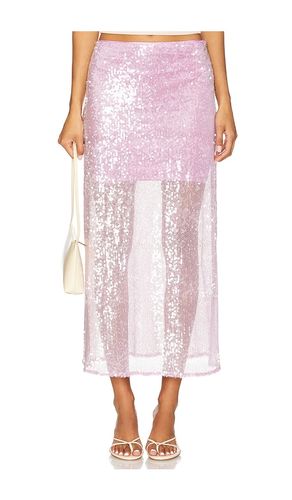 Odessa Skirt in Pink. - size S (also in XS, M) - Line & Dot - Modalova