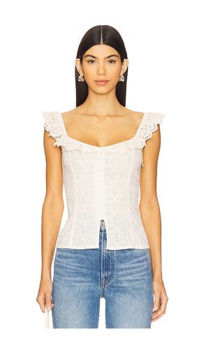Aurelia top in color white size L (also in XS) - Line & Dot - Modalova