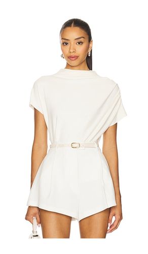 X REVOLVE Walker Draped Top in . Taglia L. Also in M, S, XL, XS - Line & Dot - Modalova