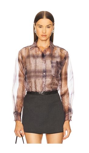 Duro Shirt in Brown. - size L (also in M, S, XS) - Line & Dot - Modalova