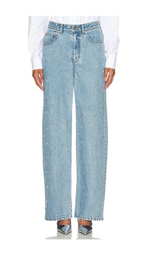 JEANS BUBBLE EMBROIDERED STRAIGHT LEG in . Größe M. Also in S - LEJE - Modalova