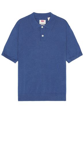 Sweater Knit Polo in Blue. - size M (also in L, S, XL/1X) - LEVI'S - Modalova