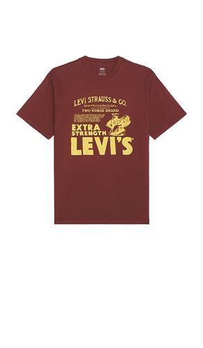 Vintage Fit Graphic Tee in Burgundy. - size L (also in M, S) - LEVI'S - Modalova
