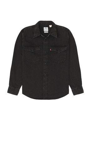 Relaxed Fit Western Shirt in Black. - size S (also in XL/1X) - LEVI'S - Modalova