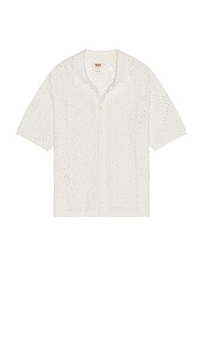 Sweater Camp Shirt in Cream. - size L (also in M, S, XL/1X) - LEVI'S - Modalova