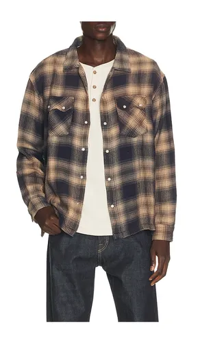 Boxy Western Long Sleeve Shirt in Brown. - size L (also in M, S, XL/1X) - LEVI'S - Modalova