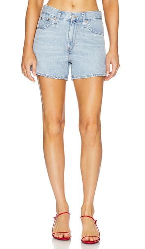 S mom short en color azul talla 24 en - Blue. Talla 24 (también en 25, 26, 27, 28, 29, 30, 31, 32) - LEVI'S - Modalova