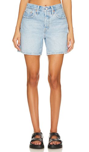 Mid thigh short en color azul talla 29 en - Blue. Talla 29 (también en 34) - LEVI'S - Modalova