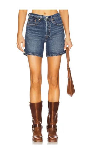 Mid Thigh Short in Blue. - size 24 (also in 25, 26, 27, 28, 29, 30, 31, 34) - LEVI'S - Modalova