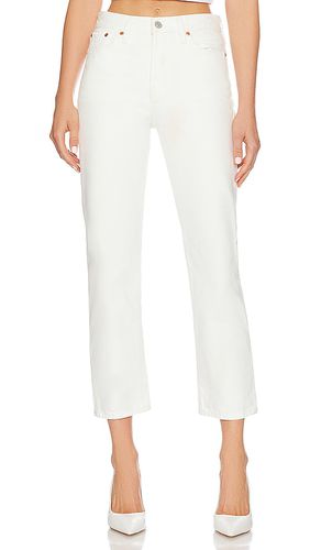 Pantalón wedgie straight en color blanco talla 27 en - White. Talla 27 (también en 29) - LEVI'S - Modalova